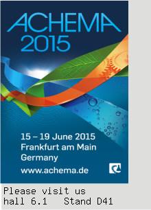 Zehua Company will attend 2015 Achema exhibition
