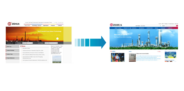 泽华网站全面改版